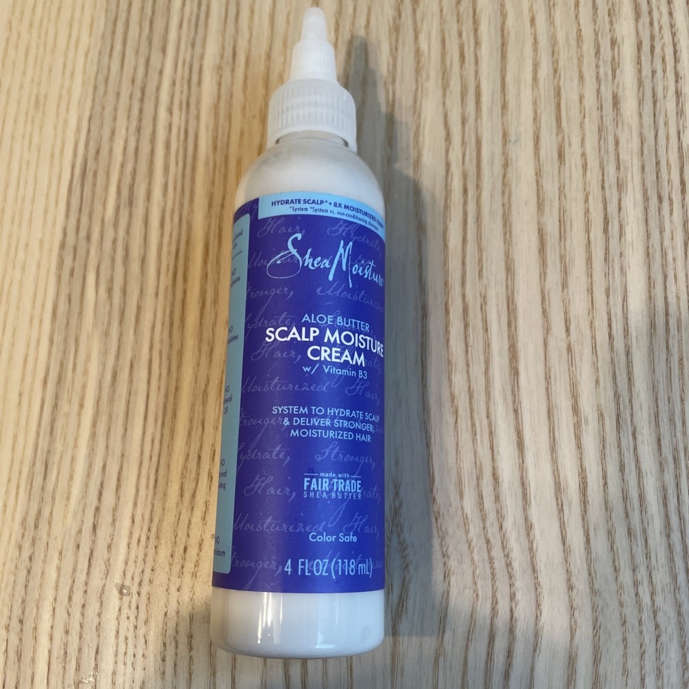 SHEA Moisture SCALP HAIR CREAM ALOE BUTTER & VITAMIN B3‎ 4 FL OZ